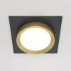 Faretti Da Incasso-Maytoni Faretto da incasso a soffitto nero oro gx53 hoop