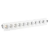 Faretti Da Incasso-IsyLuce Faretto da incasso a soffitto rettangolare led 20w 4000k