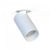 Faretti Da Incasso-Selezionato da Mazzolaluce Faretto da incasso a soffitto cilindro bianco orientabile