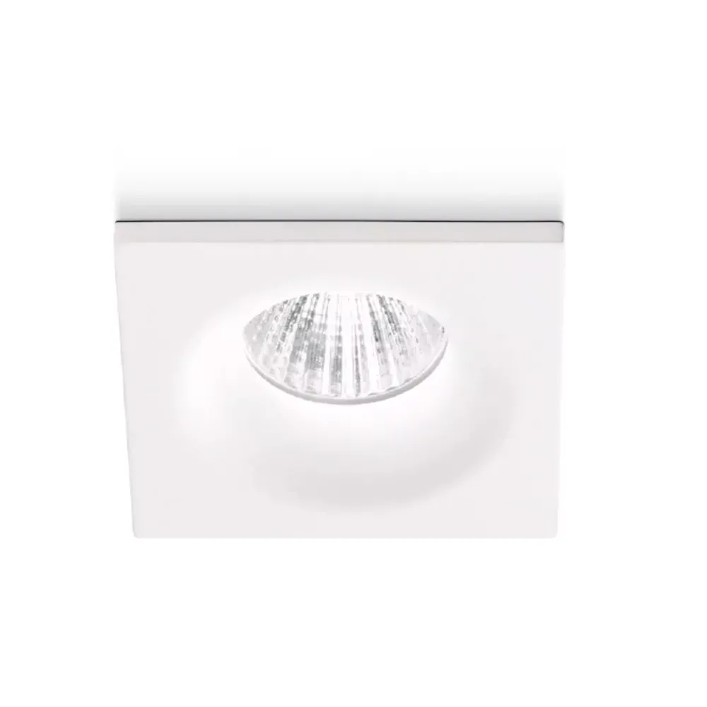 Faretti Da Incasso-Gea Luce Faretto da incasso a soffitto led 4w 3000k bianco gaia