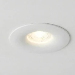 Faretti Da Incasso-Selezionato da Mazzolaluce Faretto da incasso a soffitto in metallo bianco