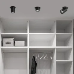 Faretti Da Incasso-Selezionato da Mazzolaluce Faretto da incasso a soffitto led 20w 3000k cilindro orientabile
