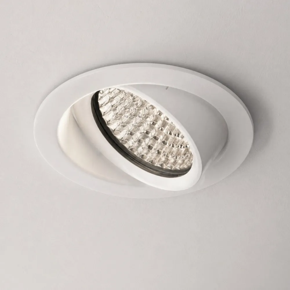 Faretti Da Incasso-Selezionato da Mazzolaluce Faretto da incasso bagno doccia cob 6w 3000k ip44