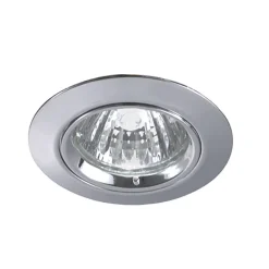 Faretti Da Incasso-Selezionato da Mazzolaluce Faretto da incasso cartongesso metallo cromo gu10 rotondo
