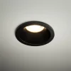 Faretti Da Incasso-Selezionato da Mazzolaluce Faretto da incasso controsoffitto tondo nero gu10