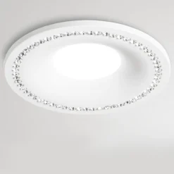 Faretti Da Incasso-Gea Luce Faretto da incasso controsoffitto cristalli strass coralie