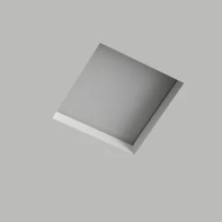 Faretti Da Incasso-Selezionato da Mazzolaluce Faretto da incasso gx53 in gesso quadrato con copertura