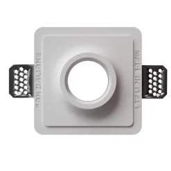Faretti Da Incasso-Selezionato da Mazzolaluce Faretto da in casso in gesso per controsoffitto gu10