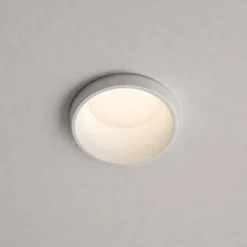 Faretti Da Incasso-Sforzin Illuminazione Faretto da incasso in gesso rotondo sforzin thessaly per controsoffitto