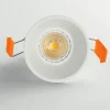 Faretti Da Incasso-IsyLuce Faretto da incasso rotondo bianco per controsoffitto