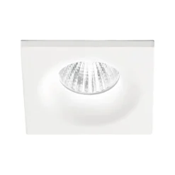 Faretti Da Incasso-Gea Luce Faretto da incasso led gaia 4w 4000k bianco quadrato
