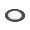 Faretti Da Incasso-Selezionato da Mazzolaluce Faretto da incasso led nero 3w 3000k per nicchie cartongesso 220-240v