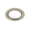 Faretti Da Incasso-Selezionato da Mazzolaluce Faretto da incasso led nicchie cartongesso 3w 3000k oro lucido ottone 220-240v