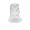 Faretti Da Incasso-Selezionato da Mazzolaluce Faretto da incasso led per bagno doccia bianco tondo 1w 3000k 3v