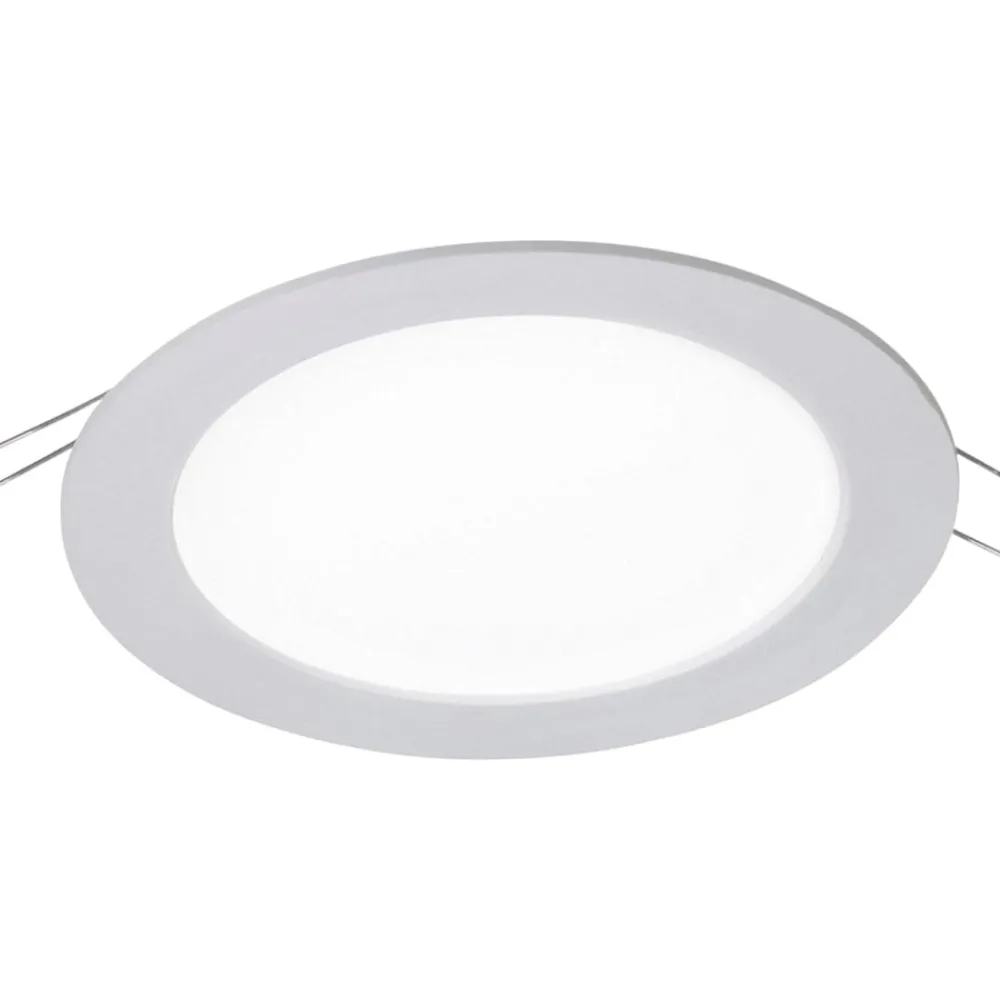 Faretti Da Incasso-Selezionato da Mazzolaluce Faretto da incasso led per controsoffitto rotondo bianco 6w 4000k