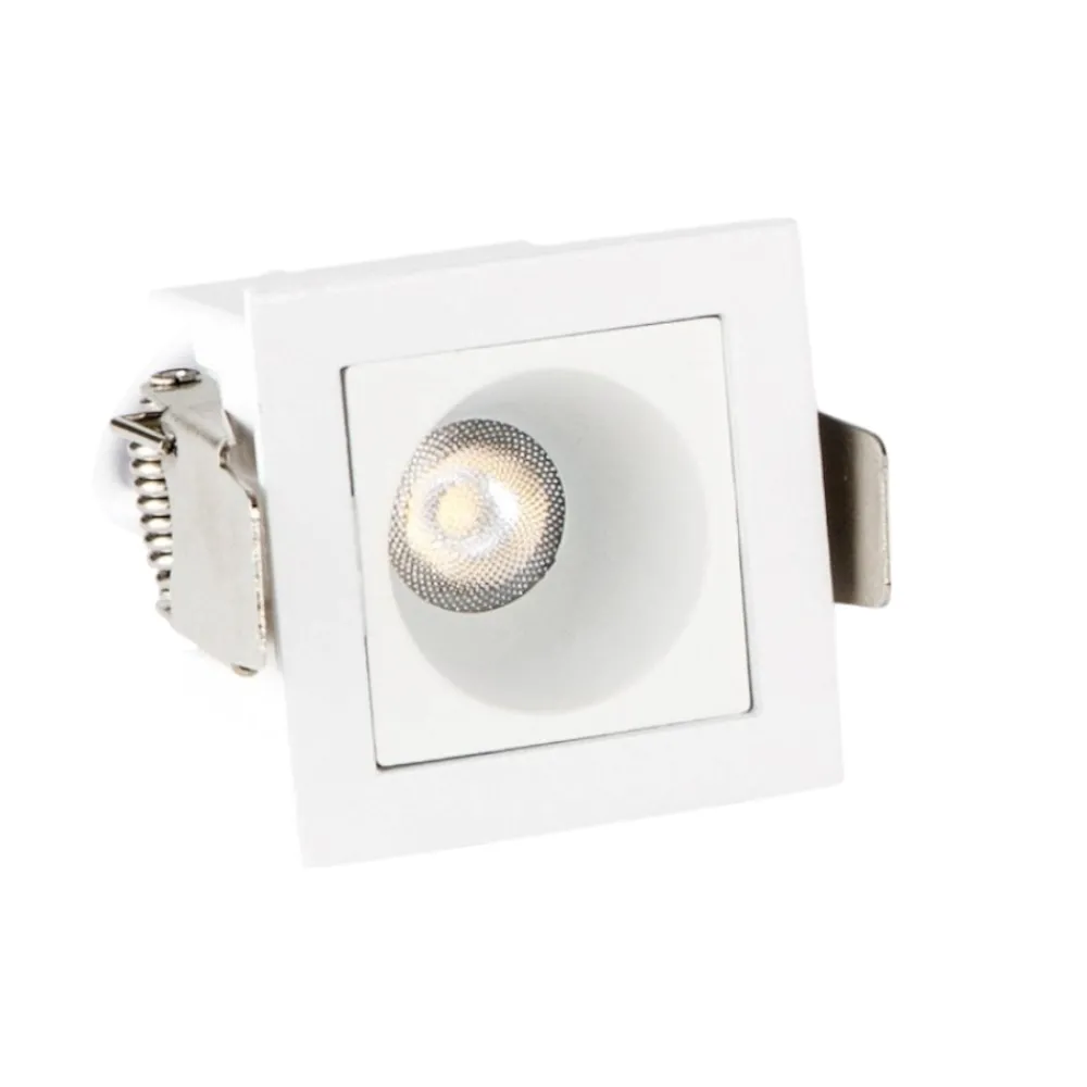 Faretti Da Incasso-IsyLuce Faretto da incasso led 2w 4000k bianco exacta