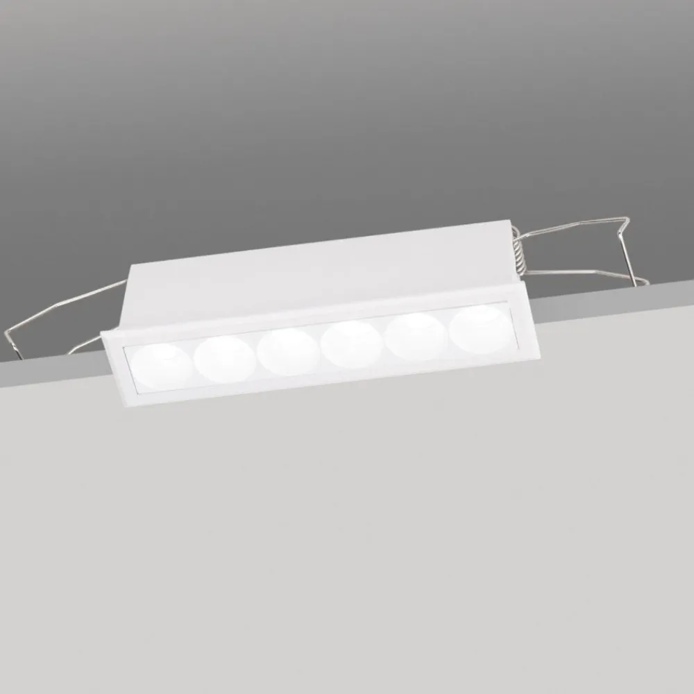 Faretti Da Incasso-IsyLuce Faretto da incasso led 8w 3000k bianco exacta