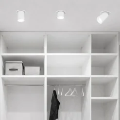 Faretti Da Incasso-Selezionato da Mazzolaluce Faretto da incasso led 15w 3000k cilindro bianco orientabile