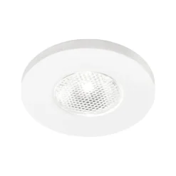 Faretti Da Incasso-Gea Luce Faretto da incasso led 3w 3000k glam rotondo bianco