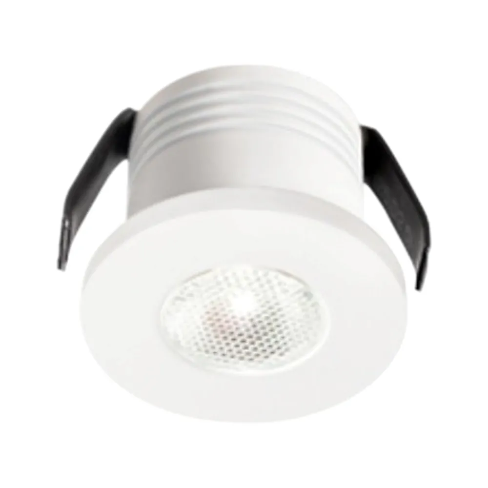 Faretti Da Incasso-Gea Luce Faretto da incasso led 3w 3000k glam rotondo bianco
