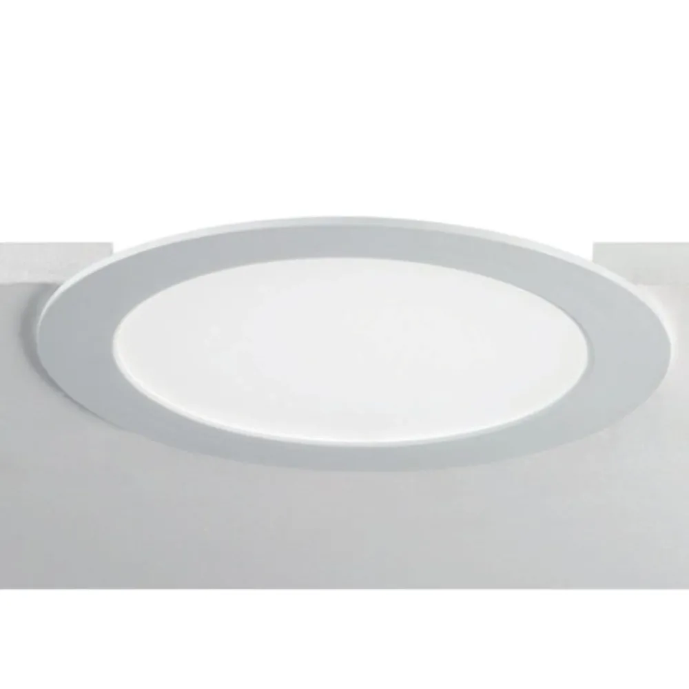 Faretti Da Incasso-Selezionato da Mazzolaluce Faretto da incasso led 6w 3000k rotondo bianco 220-240v