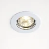 Faretti Da Incasso-Selezionato da Mazzolaluce Faretto da incasso per cartongesso metallo bianco rotondo