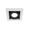 Faretti Da Incasso-Maytoni Faretto da incasso quadrato bianco orientabile metal modern