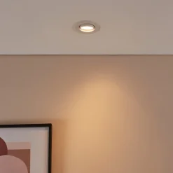 Faretti Da Incasso-Eglo Faretto da incasso 220-240v smart led rgb 2700k a 6500k dimmerabile controllo con app bianco saliceto
