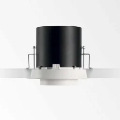 Faretti Da Incasso-Ideal Lux Faretto da incasso 30w 4000k nova fi nero orientabile