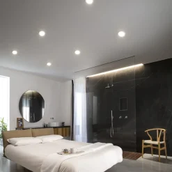 Faretti Da Incasso-Gea Luce Faretto da incasso 6w 4000k rotondo pvc bianco maia r