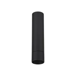 Faretti Da Soffitto-Selezionato da Mazzolaluce Faretto da soffito led 5w 3000k cilindro nero