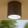 Faretti Da Esterno-Ondaluce Faretto da soffito per esterno jubo marrone