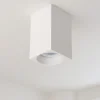 Faretti Da Soffitto-Selezionato da Mazzolaluce Faretto da soffitto bianco dimmerabile squadrato