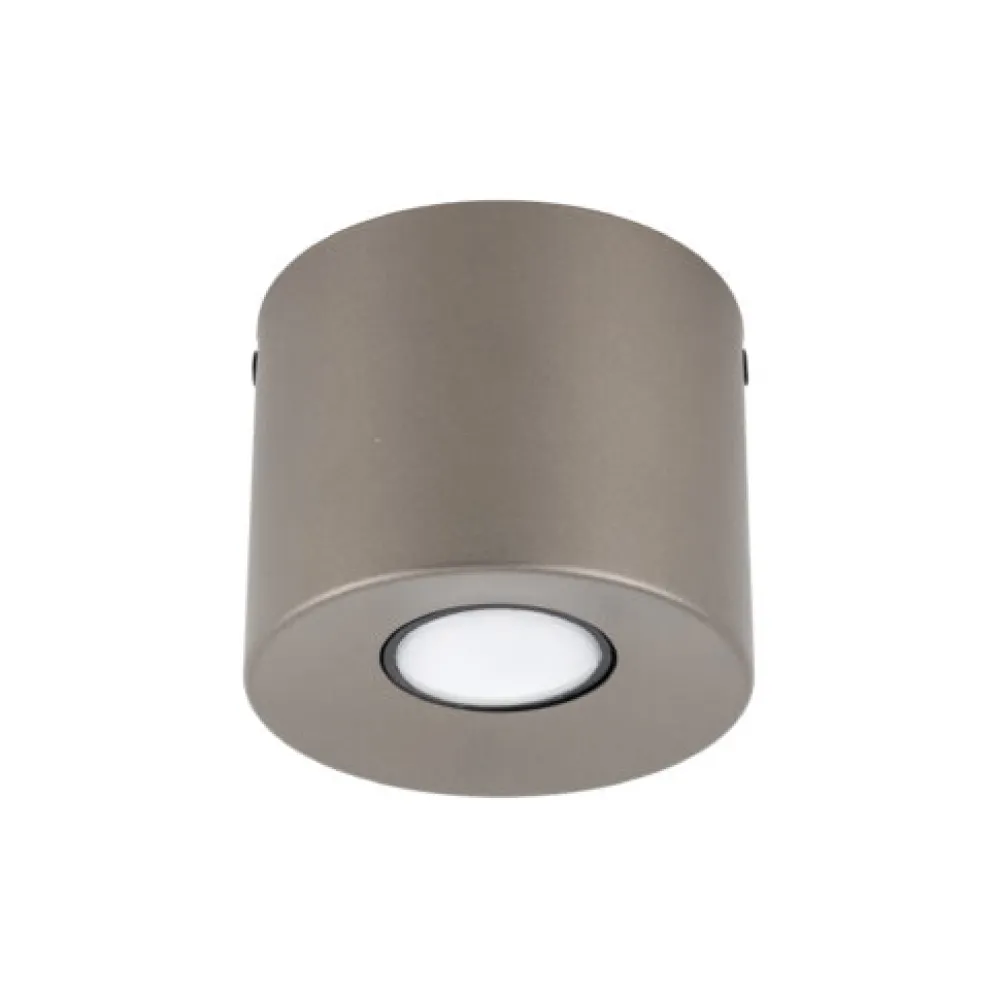 Faretti Da Soffitto-Selezionato da Mazzolaluce Faretto da soffitto cilindro corto bronzo