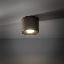 Faretti Da Soffitto-Selezionato da Mazzolaluce Faretto da soffitto cilindro corto bronzo