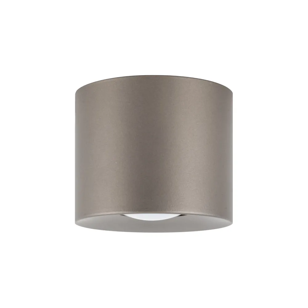 Faretti Da Soffitto-Selezionato da Mazzolaluce Faretto da soffitto cilindro corto bronzo