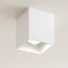 Faretti Da Soffitto-Selezionato da Mazzolaluce Faretto da soffitto cubo bianco per interno