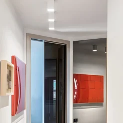 Faretti Da Soffitto-Selezionato da Mazzolaluce Faretto da soffitto cubo bianco per interno
