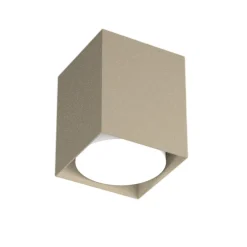 Faretti Da Soffitto-Top Light Faretto da soffitto cubo sabbia quadrato