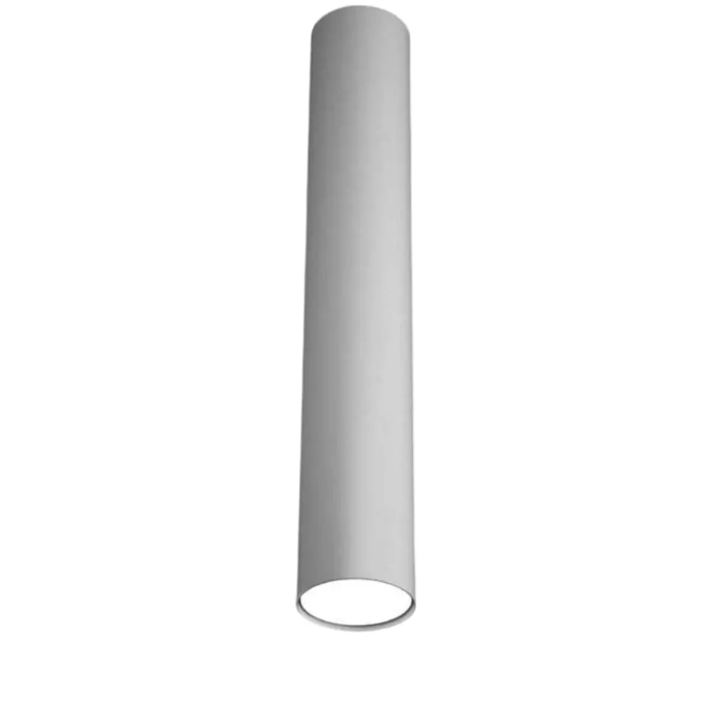 Faretti Da Soffitto-Top Light Faretto da soffitto grigio rotondo per interni