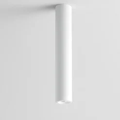 Faretti Da Soffitto-Linea Light Faretto da soffitto h60 cm cilindro bianco birba