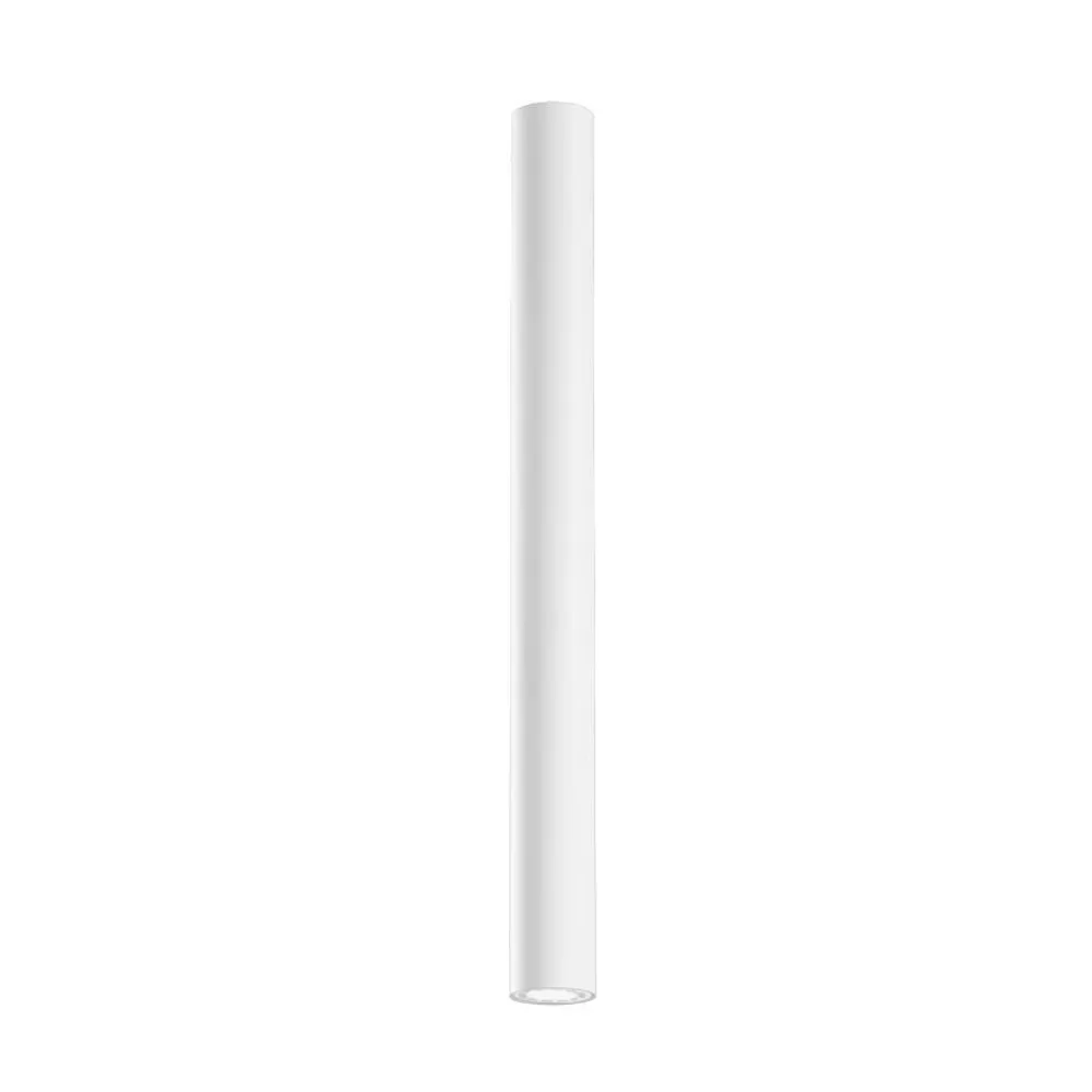 Faretti Da Soffitto-Linea Light Faretto da soffitto h60 cm cilindro bianco birba