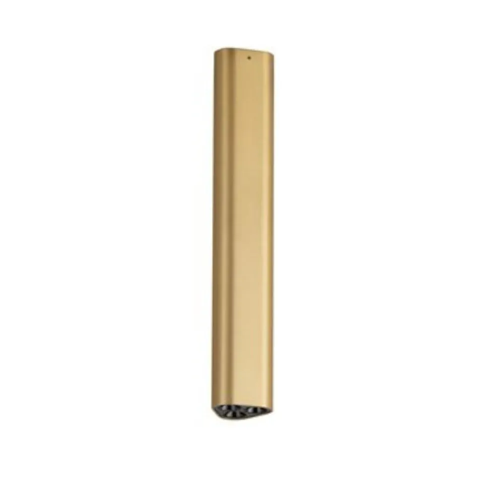 Faretti Da Soffitto-Selezionato da Mazzolaluce Faretto da soffitto h20 cm oro led 6w 3000k oro opaco