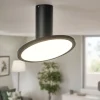 Faretti Da Soffitto-Selezionato da Mazzolaluce Faretto da soffitto led 18w 3000k 1600 lumen orientabile nero