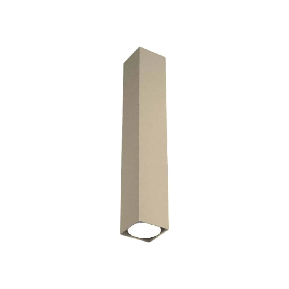 Faretti Da Soffitto-Top Light Faretto da soffitto metallo sabbia toplight plate