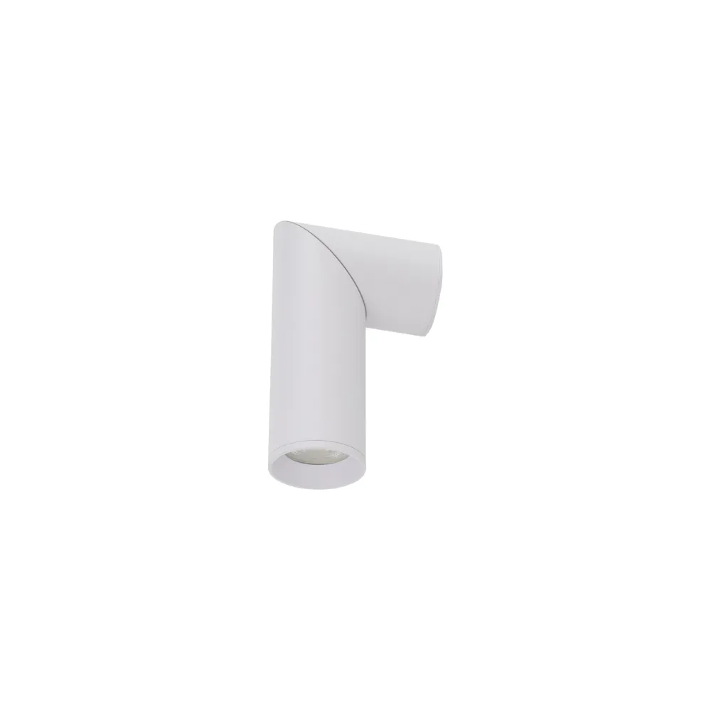 Faretti Da Soffitto-Selezionato da Mazzolaluce Faretto da soffitto parete bianco orientabile gu10