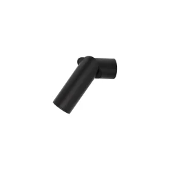 Faretti Da Soffitto-Selezionato da Mazzolaluce Faretto da soffitto parete cilindro nero orientabile gu10