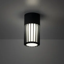 Faretti Da Esterno-Selezionato da Mazzolaluce Faretto da soffitto parete per esterno cilindro antracite moderno ip54