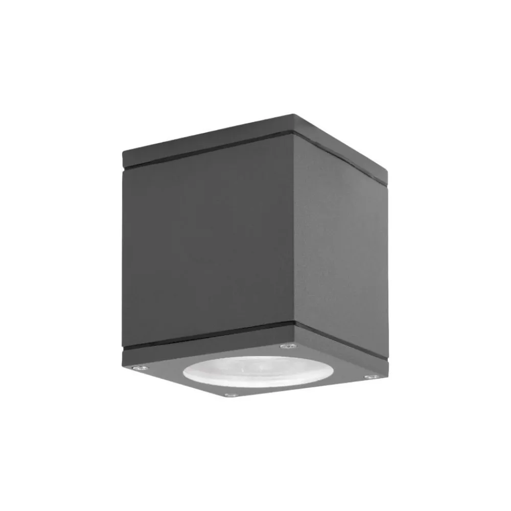 Faretti Da Esterno-Perenz Illuminazione Faretto da soffitto per esterno antracite ip65 perenz up gx53