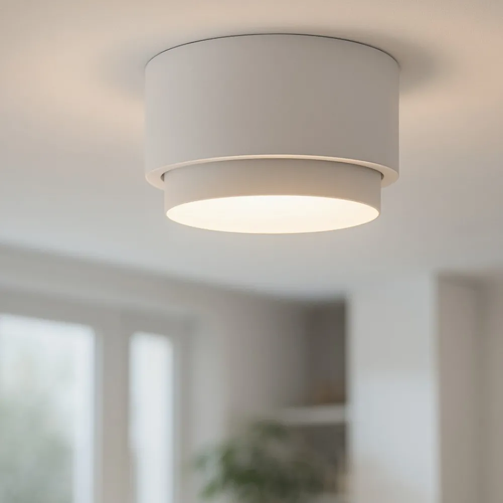 Faretti Da Soffitto-Sforzin Illuminazione Faretto da soffitto rotondo bianco sforzin syme